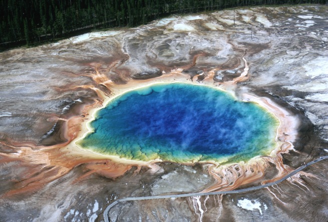 Yellowstone National Park Grand Prismatic Spring
